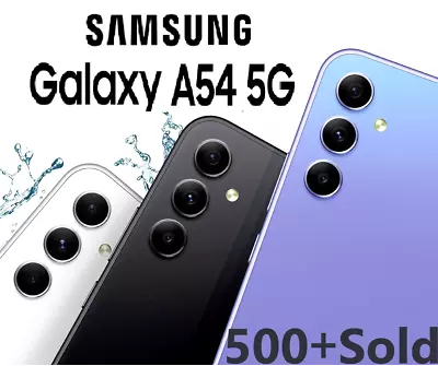 Samsung Galaxy A54 5G 128GB SM-A546 50 MP (SIM+eSIM) T-Mobile AT& Unlocked • $229.99