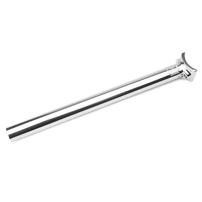 Kink BMX Large Stealth Pivotal Seat Post (Silver) 25.4mm X 330mm • $39.95