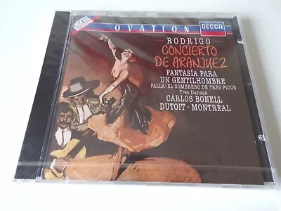 £9.99 • Buy MINT SEALED CD - RODRIGO - Concierto De Aranjuez - FALLA - Dutoit DECCA OVATION