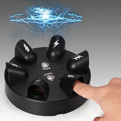 Electric Shock Finger Game Machine Roulette Lie Detector Test Secret Santa Gift • £15.91