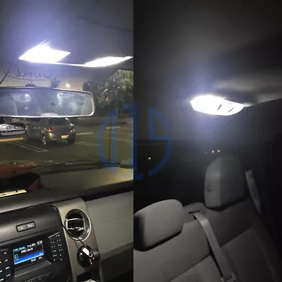 $14.98 • Buy 12 X White LED Interior Package License Plate Lights For 1997-2014 Ford F150 