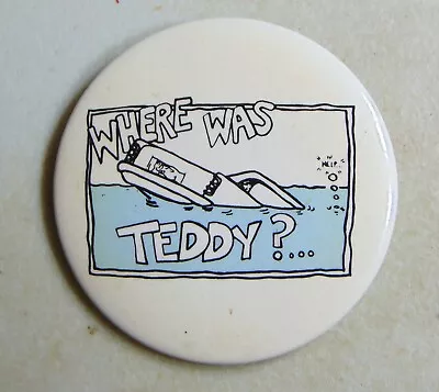 Ted Kennedy 1980 Campaign Pin Button Political • $1.25