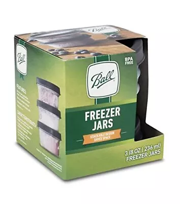 Ball Freezer Jars 8 Oz Half Pint 3pk • $13.77