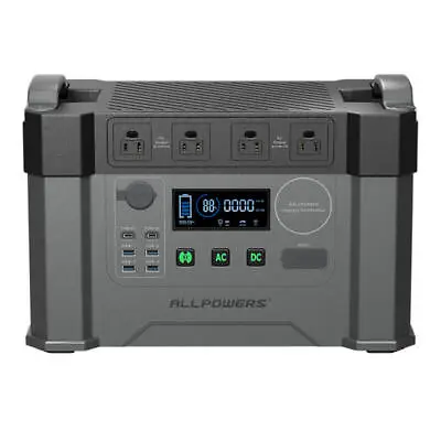 ALLPOWERS 2000W Portable Power Station MPPT Solar Generator Camping RV Emergency • $659