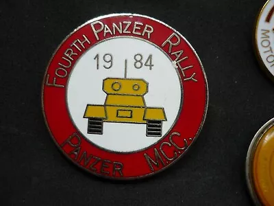 Fourth Panzer Rally Badge • £5