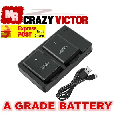 Battery Charger For Nikon D3200 D3300 D3400 D3500 D5100 D5200 D5300 D5500 D5600 • $33.95