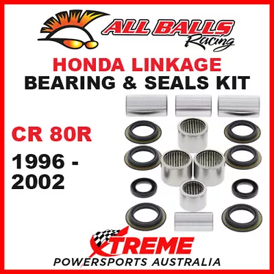 27-1045 Honda CR80R CR 80R 1996-2002 MX Linkage Bearing & Seal Kit Dirt Bike • $145.31