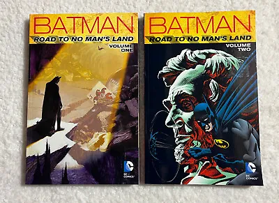 Batman Road To No Man's Land Vol 1 And 2 TPB Lot DC Comics 2016 Trade Paperback • $32.99