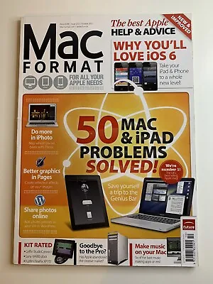 Mac Format Magazine - October 2012 - 50 Mac & Ipad Problems Solved  • £6.50