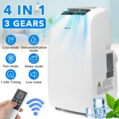 $430.99 • Buy 14000 BTU Portable  Air Conditioner 4IN1 Cool Fan Dehumidifier Timing Remote New