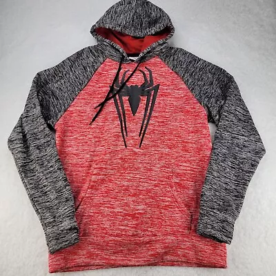 Spider-Man Hoodie Mens Small Pullover Sweatshirt Marvel Comics Mad Engine Red • $19.99