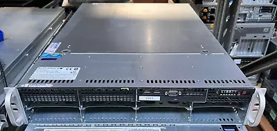 SuperMicro 825-7 2U Server 2x Xeon Quad Core X5550 @ 2.66GHz 72GB RAM X8DTU-F • $249.99