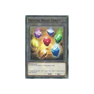 Crystal Beast Token SDCB-EN049 : YuGiOh Common Card 1st Edition • £0.99