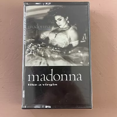 Madonna  Sealed Like A  Virgin Cassette Tape Us Sire 1984 Club W4-25157 • $79.99