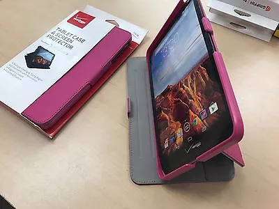 OEM Verizon Folio Stand Case For Ellipsis 8  - Pink - • $7.95