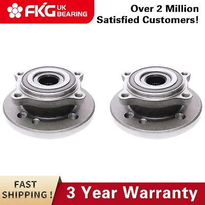 For 2002-2006 Mini Cooper 1.6L W/ABS 513226 Pair (2) New Front Wheel Hub Bearing • $558.99