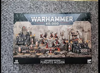 Adepta Sororitas Purgatos Mission Warhammer 40k • $203.47