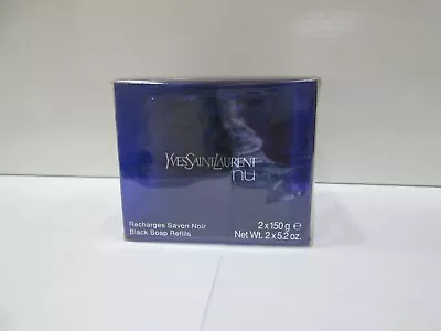  NU De Yves Saint Laurent YSL  Soap / Black Soap Refills N.2x 150g • £69.10