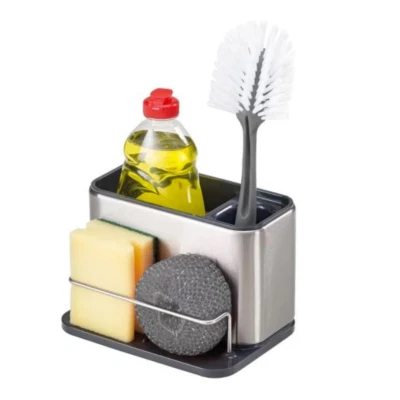 $41.45 • Buy Joseph Joseph Sink Tidy Surface Storage Organiser Stainless Steel Kitchenware