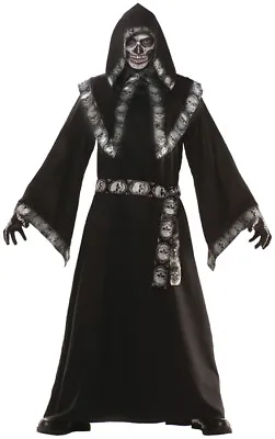 Crypt Keeper Adult Men's Costume Teen Grim Reaper Black Halloween Underwraps • $46.99