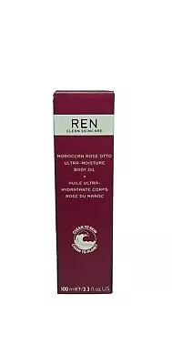 £30 • Buy REN - Moroccan Rose Otto Ultra Moisture Body Oil - 100ml ⭐️⭐️⭐️⭐️⭐️ ✅️