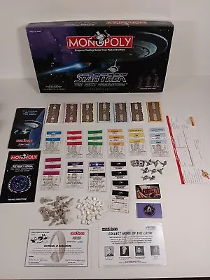 Star Trek The Next Generation Monopoly Collector's Edition 1998 Complete • $24.99