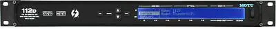 MOTU 112D 112x112 Thunderbolt / USB 2.0 Audio Interface With AVB • $1495