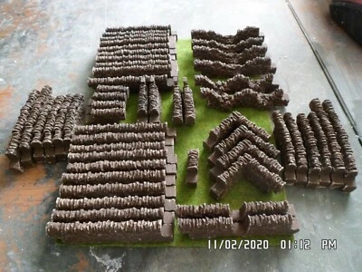 £14.49 • Buy 50 Stone Walling 00 Gauge Brown Scenery New 