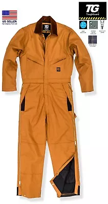 TGC875N Men’s Premium Insulated Duck Work Coverall NEW W/ Tag • $79.49