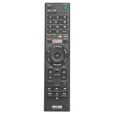 $17.99 • Buy New RMT-TX100U Remote For Sony TV KDL-75W850C XBR-43X830C XBR-49X800C XBR49X830C