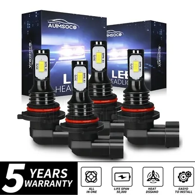 For GMC Sierra 1500 2500 HD 3500 1999-2006 6000K LED Headlights Lights Bulbs • $24.99