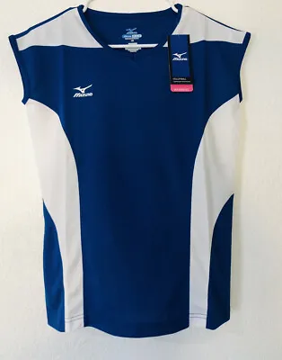 Mizuno Women’s Volleyball Shirt Sleeveless Dry-Lite Blue-white Size-XS -New • $19