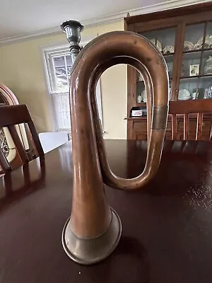 Vintage Copper And Brass Military Style Bugle • $9.95