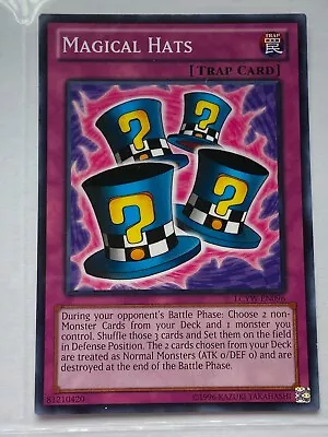 Yu-Gi-Oh Magical Hats LCYW-EN096 Unlimited Edition Common NM • $1