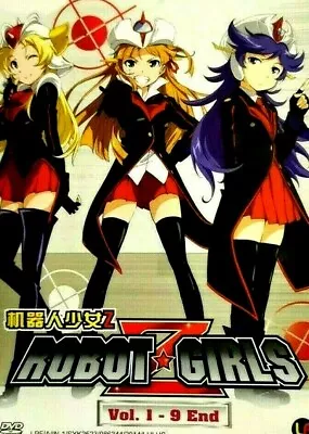 DVD Anime ROBOT GIRLS Z Vol.1-9 End English Subtitles All Region +Tracking • $18.99