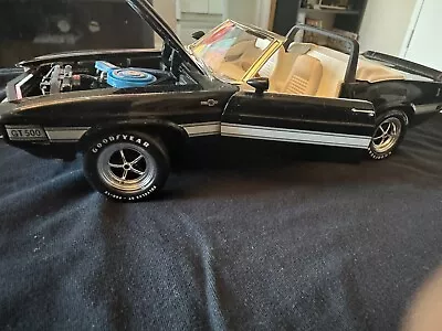 Shelby 1969 Mustang GT-500 Black  1/18 1995 Diecast Car 1 Of 2500 Nice! • $44.99