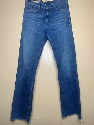 J Brand  Walker Men Size 31 Pants  Denim Relaxed Blue Straight Leg Jeans • $23