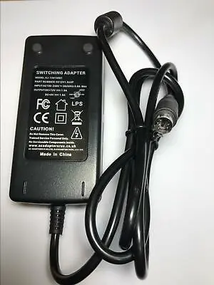 12V 5V 5 Pin DIN AC-DC Switching Adapter Power Supply For KY-05036S-12 Leadman • £14.99