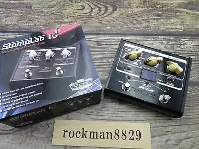 VOX StompLab SL1G Modeling Guitar Floor Multi-Effects Pedal W/box From Japan • $59.99