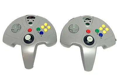 Nintendo N64 Superpad 64 Wired Controller P-305 Lot Of 2 • $19.99