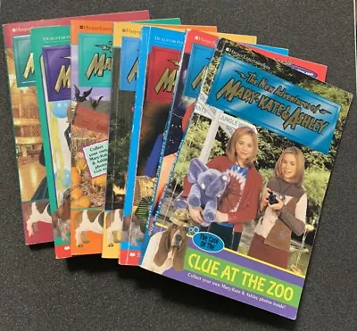 The New Adventures Of Mary Kate And Ashley Lot Of 7 Paperback Chapter Books • $17.99