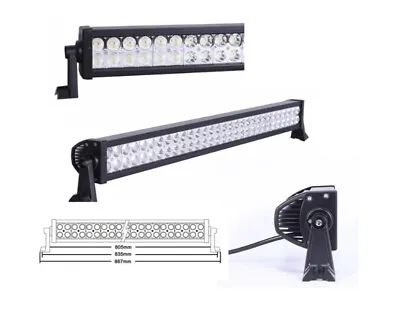 LED Light Bar Truck Offroad 4x4 SUV Tractor 1x 180W 12600Lm 9-32V 850mm Ce • $64.84