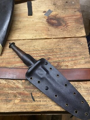 $50 • Buy Boker V-42 Devils Brigade Stiletto Crossdraw Belt Knife RETENTION Sheath Only