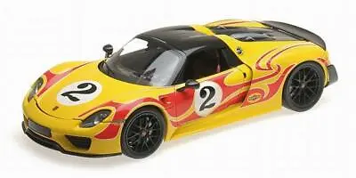 Minichamps Porsche 918 Spyder Weissach Package 1:18 110062446 • $130