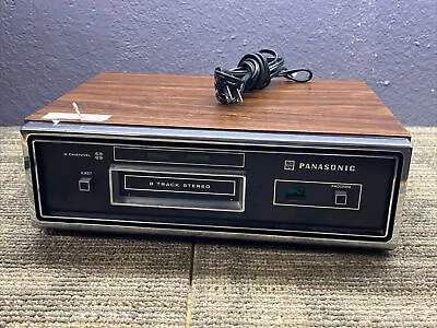 Panasonic RS-845US 4 Channel/Stereo 8 Track Tape Player 48906 🇺🇸 • $94.99