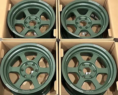 Volk Racing TE37XT M-Spec 18x9 -1 6x135 Matte Dark Green (fits Ford Raptor) • $3298