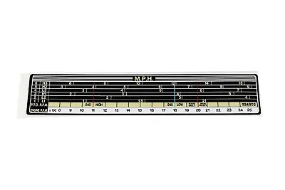 David Brown Decal Speed Charts (Selectamatic) 880 & 990 - 6 Speed (924802) • £13.56