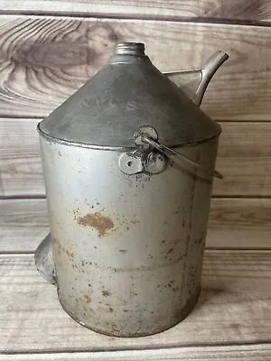 Vintage Galvanized Oil Can NYCS • $74.99