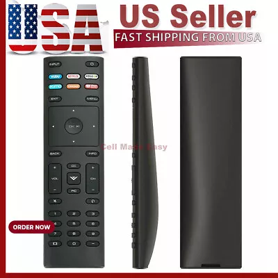 New XRT136 For Vizio Smart TV Remote Control W Vudu Amazon Iheart Netflix 6 Keys • $4.39