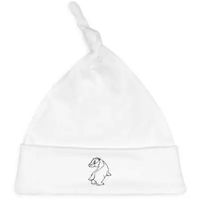 'Baby Badger' Baby Beanie Hat (BH00002681) • £6.99